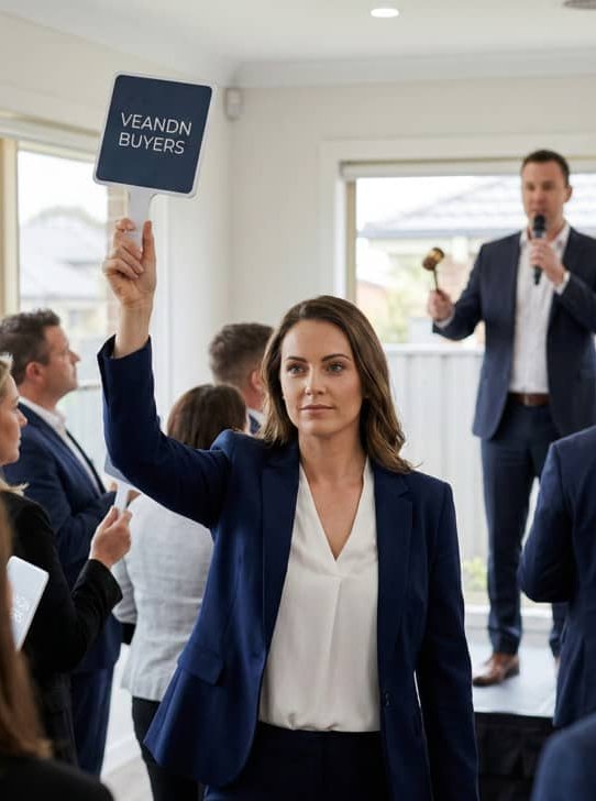 Auction bidding support for home buyers